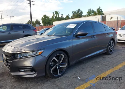 2020 Honda Accord Sport из США, поврежденный, VIN 1HGCV1F31LA091947